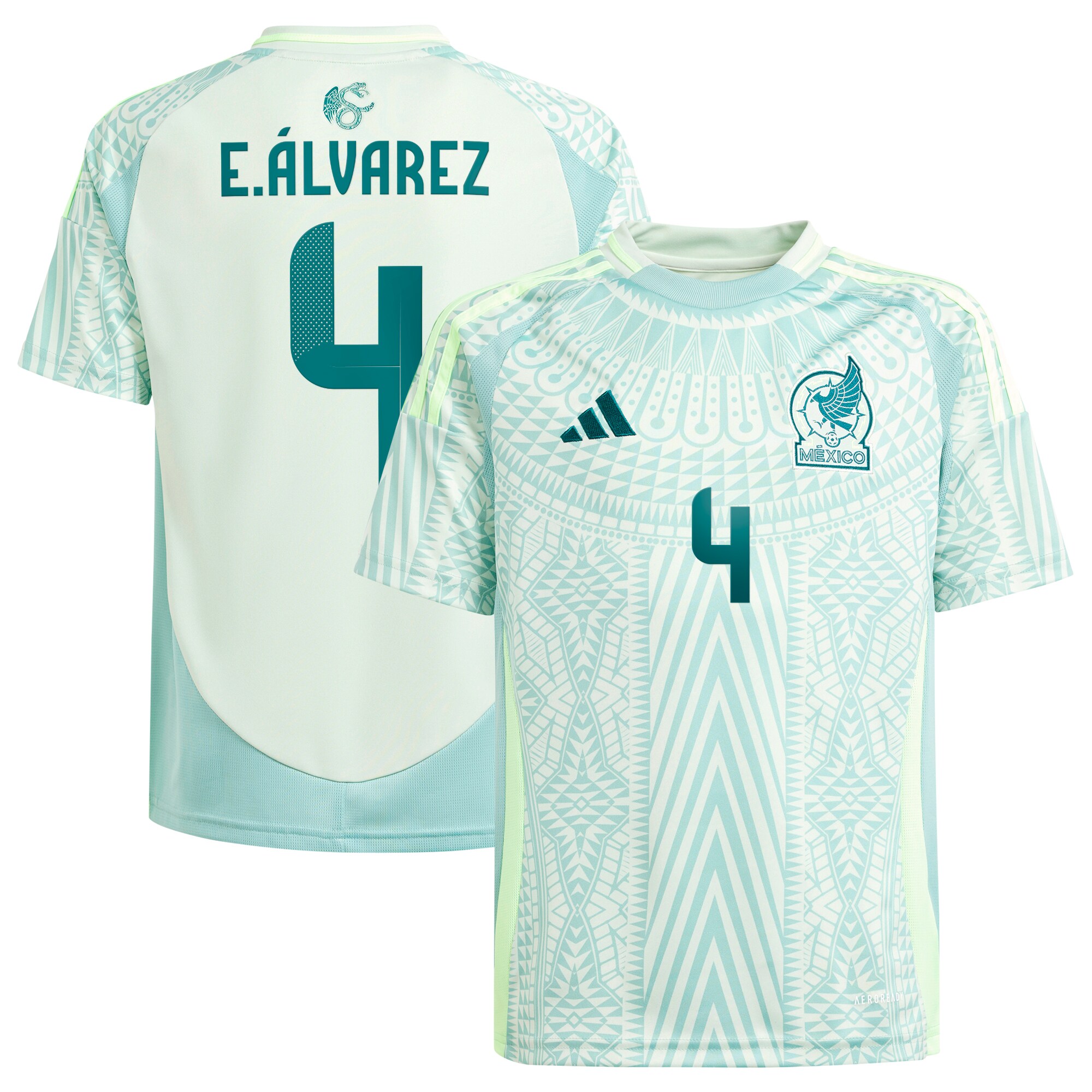 edson alvarez mexico national team adidas youth 2024 away replica player jersey – green Collection | Australia Football Jerseys And World Cup Kits