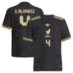 edson alvarez mexico national team adidas youth 2025 third authentic player jersey – black Collection | Australia Football Jerseys And World Cup Kits