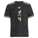 edson alvarez mexico national team adidas youth 2025 third authentic player jersey – black Collection | Australia Football Jerseys And World Cup Kits