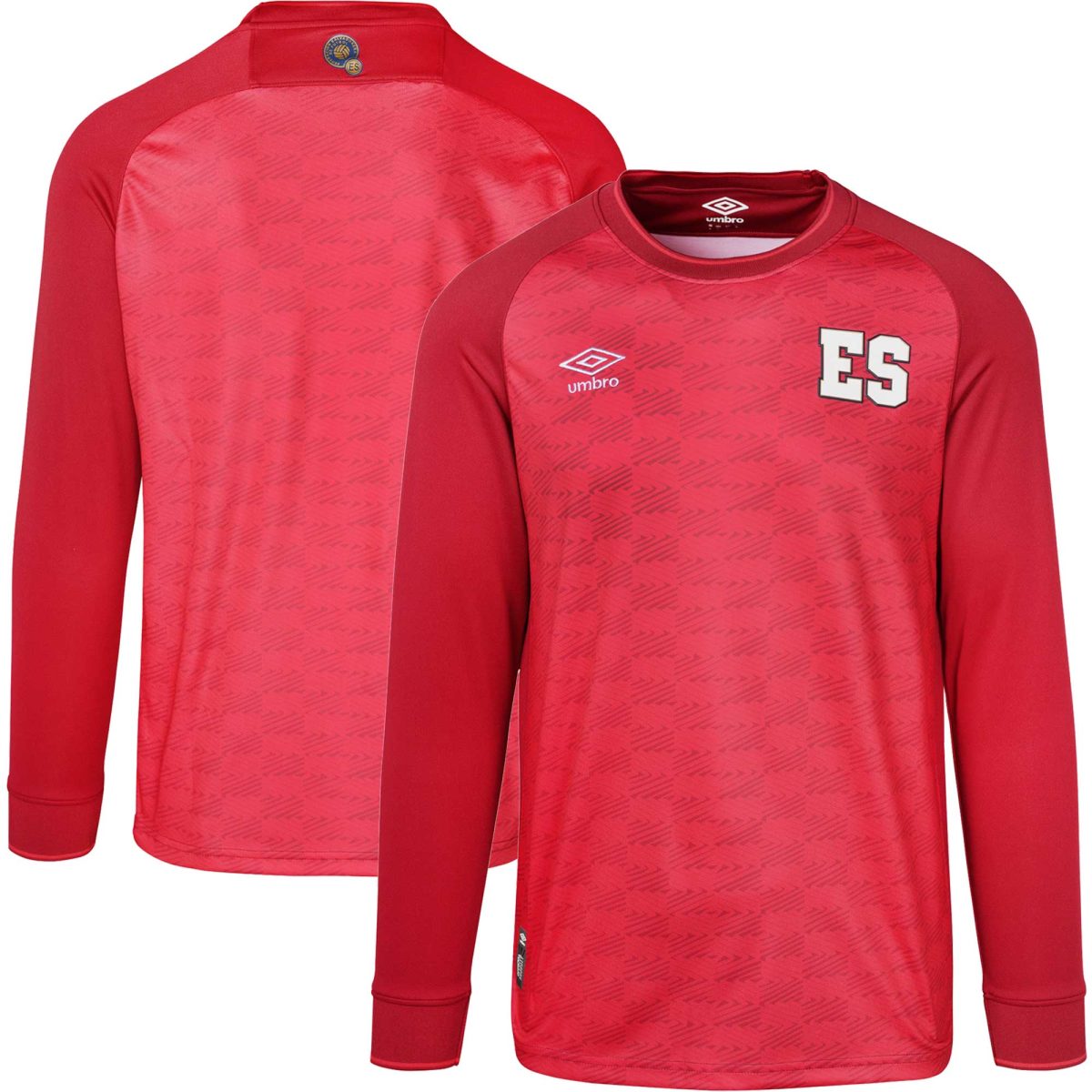 el salvador national team umbro 2023 replica long sleeve jersey – red Collection | Australia Football Jerseys And World Cup Kits