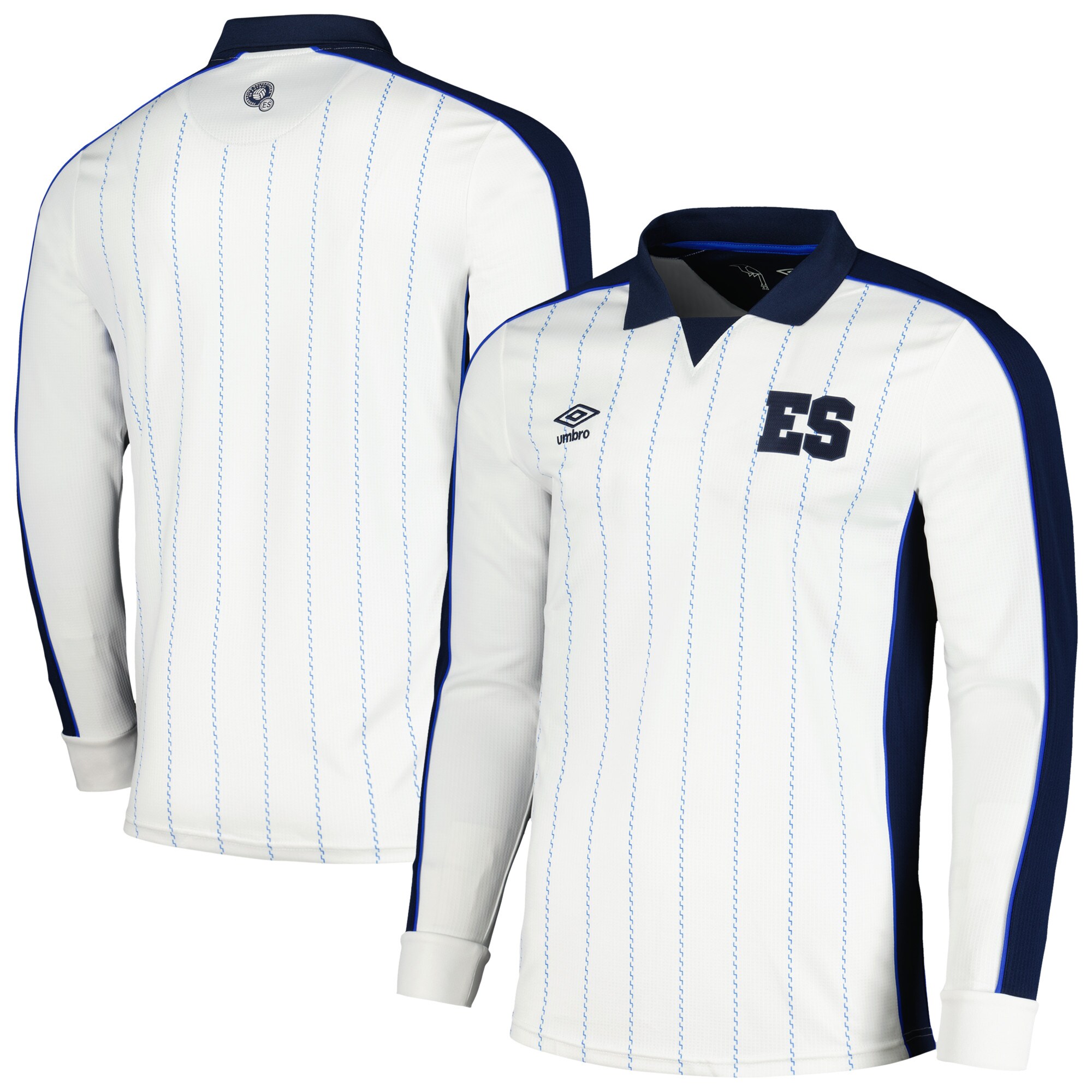 el salvador national team umbro 2024 fourth replica long sleeve jersey – white Collection | Australia Football Jerseys And World Cup Kits