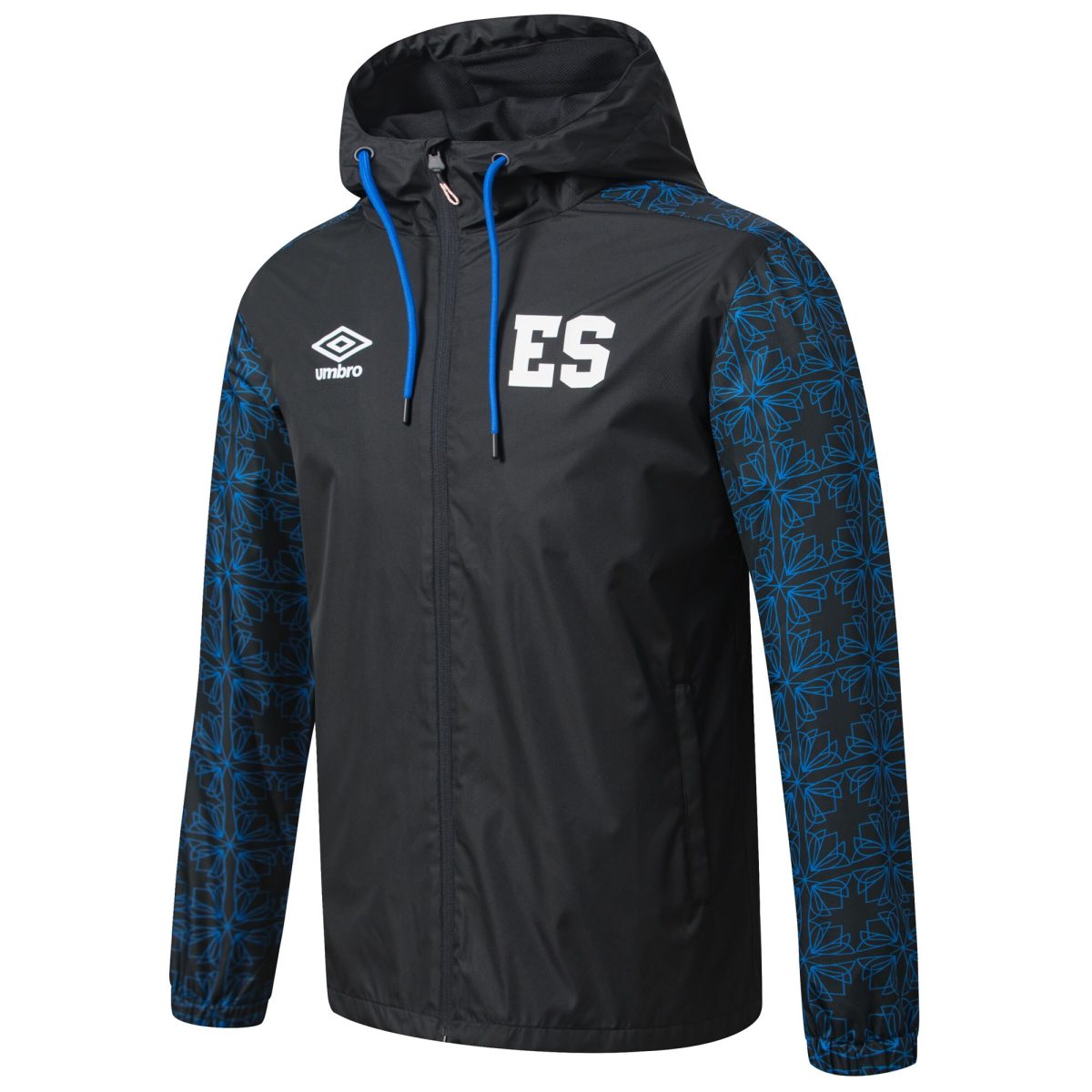 el salvador national team umbro full-zip hooded rain jacket – black Collection | Australia Football Jerseys And World Cup Kits