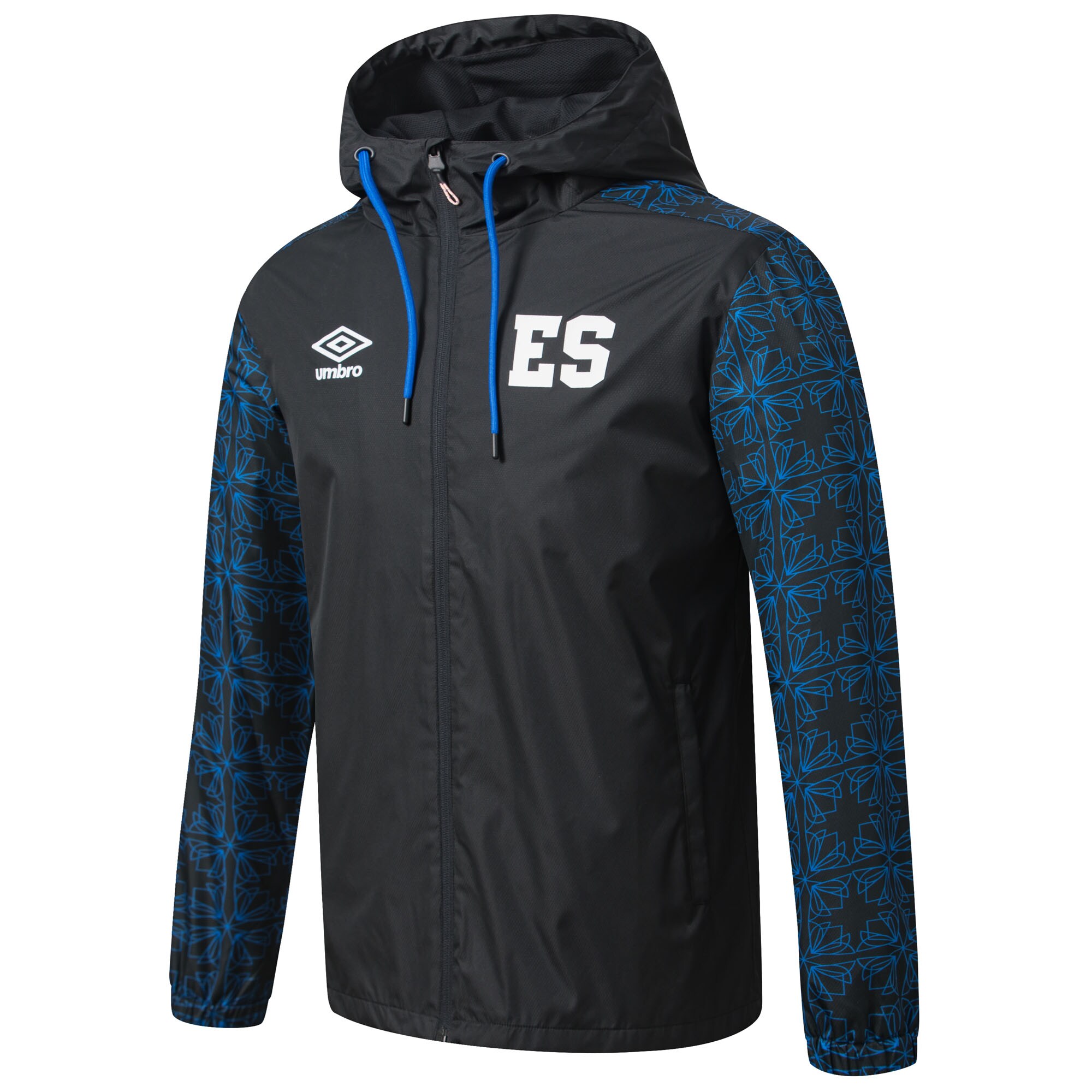 el salvador national team umbro full-zip hooded rain jacket – black Collection | Australia Football Jerseys And World Cup Kits