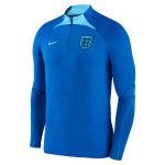 england national team nike 2022 strike drill performance raglan quarter-zip long sleeve top – blue Collection | Australia Football Jerseys And World Cup Kits