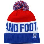 england national team nike classic stripe cuffed knit hat with pom – bluered Collection | Australia Football Jerseys And World Cup Kits