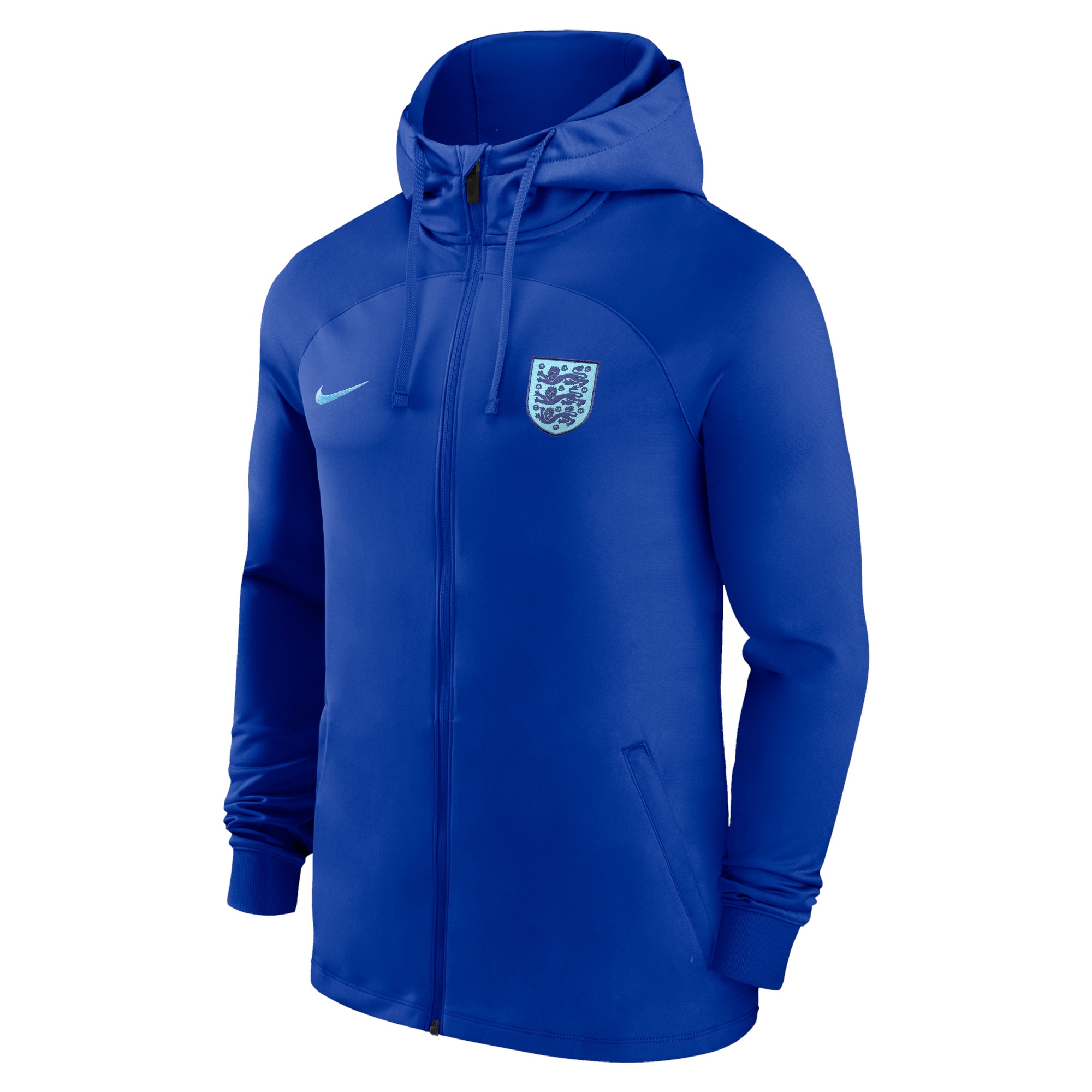 england national team nike strike raglan hoodie full-zip track jacket – blue Collection | Australia Football Jerseys And World Cup Kits