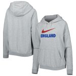 england national team nike womens lockup varsity fleece raglan pullover hoodie – heather gray Collection | Australia Football Jerseys And World Cup Kits