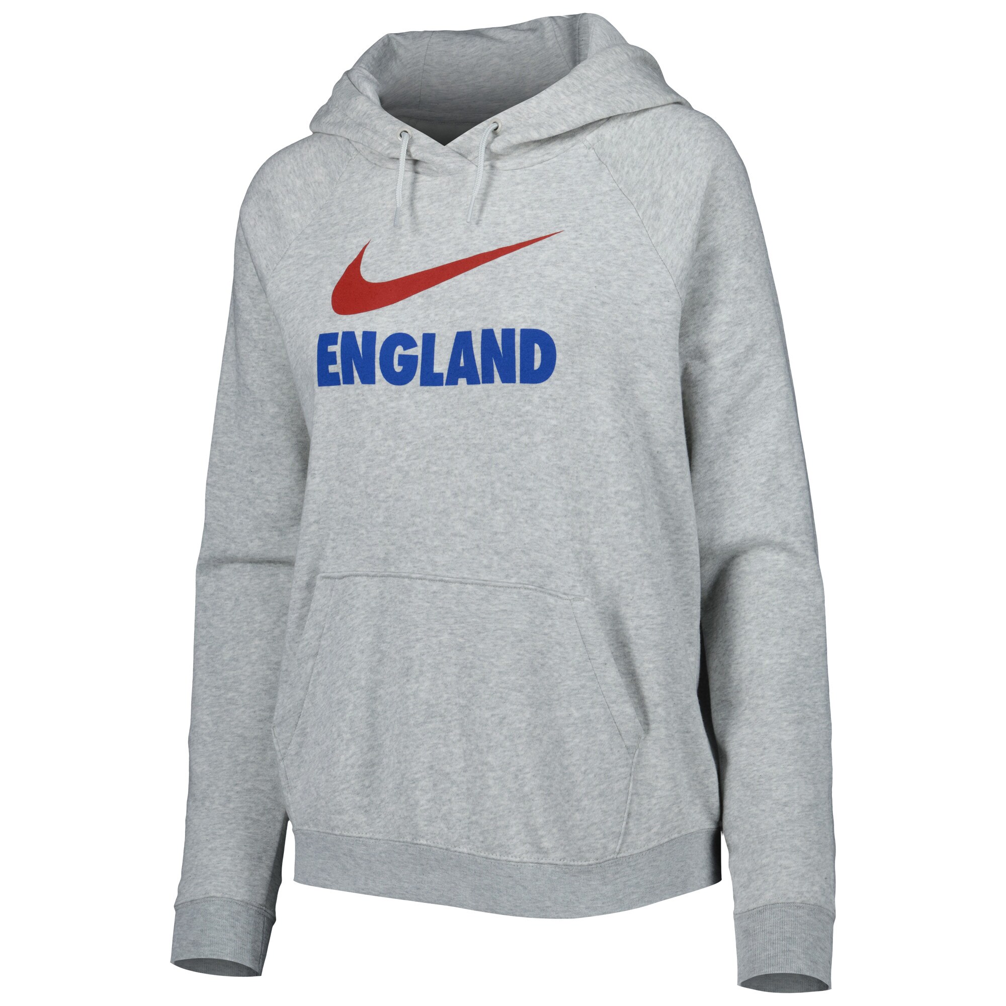 england national team nike womens lockup varsity fleece raglan pullover hoodie – heather gray Collection | Australia Football Jerseys And World Cup Kits
