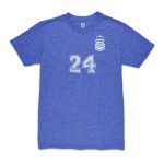 enzo fernández argentina national team 1863fc player vintage tri-blend t-shirt – blue Collection | Australia Football Jerseys And World Cup Kits