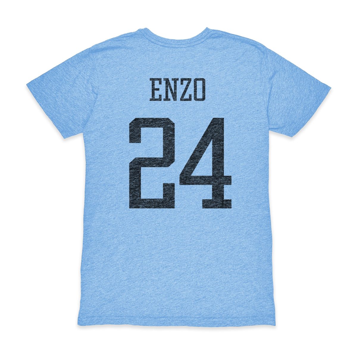 enzo fernández argentina national team 1863fc player vintage tri-blend t-shirt – light blue Collection | Australia Football Jerseys And World Cup Kits
