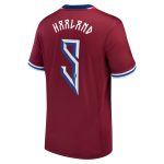 erling haaland norway national team nike 2024 home replica jersey – red Collection | Australia Football Jerseys And World Cup Kits