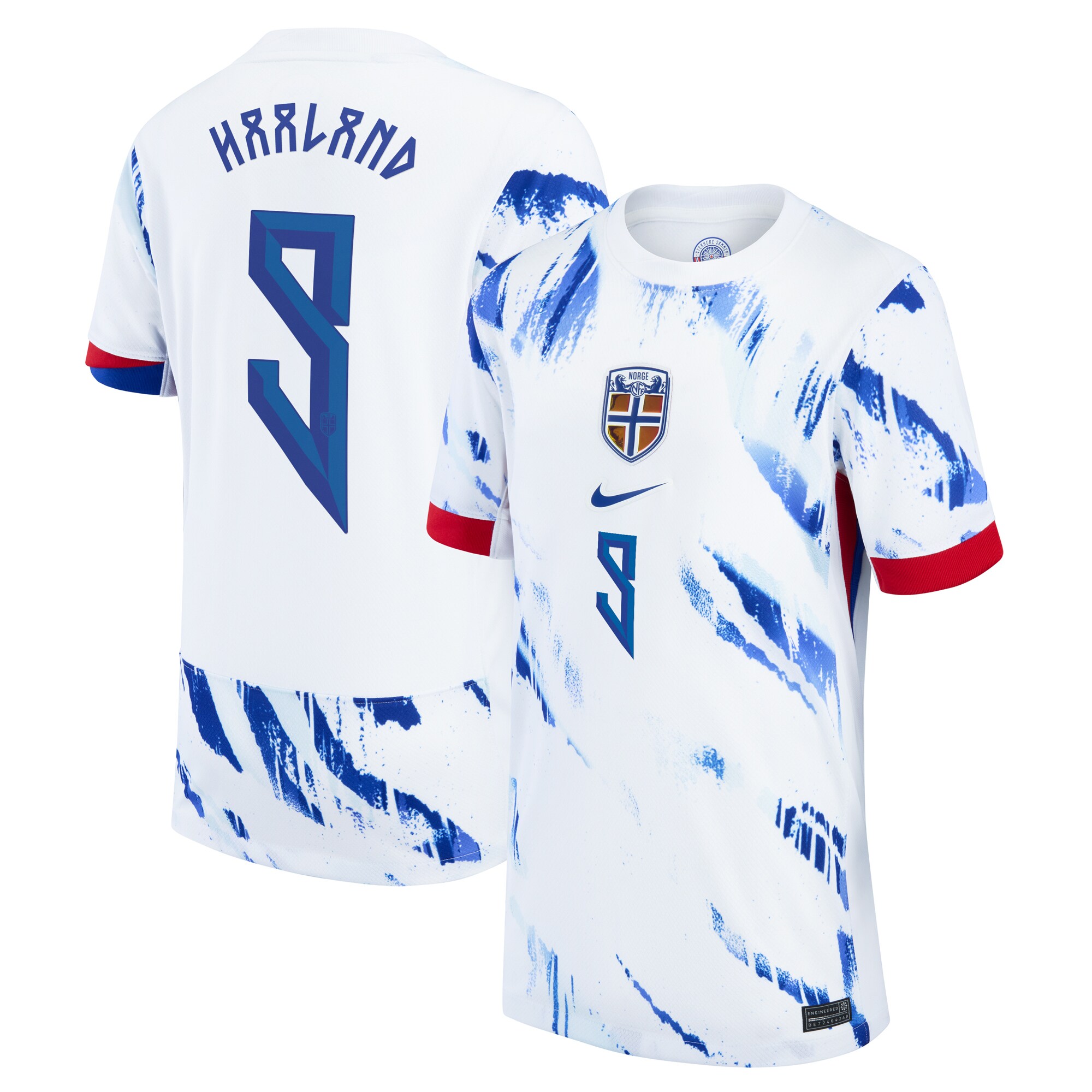 erling haaland norway national team nike youth 2024 away replica jersey – white Collection | Australia Football Jerseys And World Cup Kits