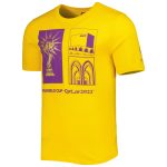 fifa world cup qatar 2022 around the world t-shirt – yellow Collection | Australia Football Jerseys And World Cup Kits