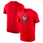 france national team nike crest core t-shirt – red Collection | Australia Football Jerseys And World Cup Kits