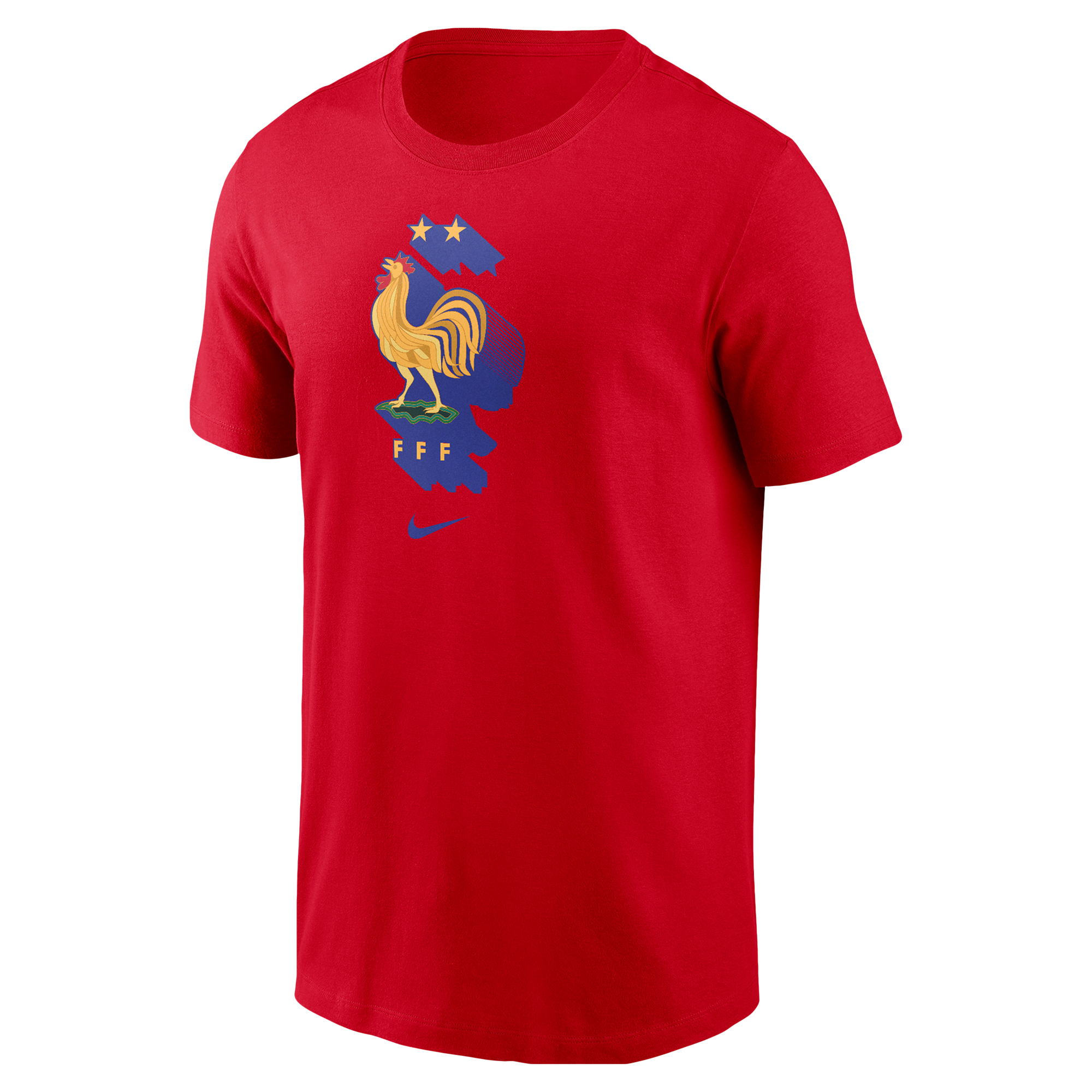 france national team nike crest core t-shirt – red Collection | Australia Football Jerseys And World Cup Kits