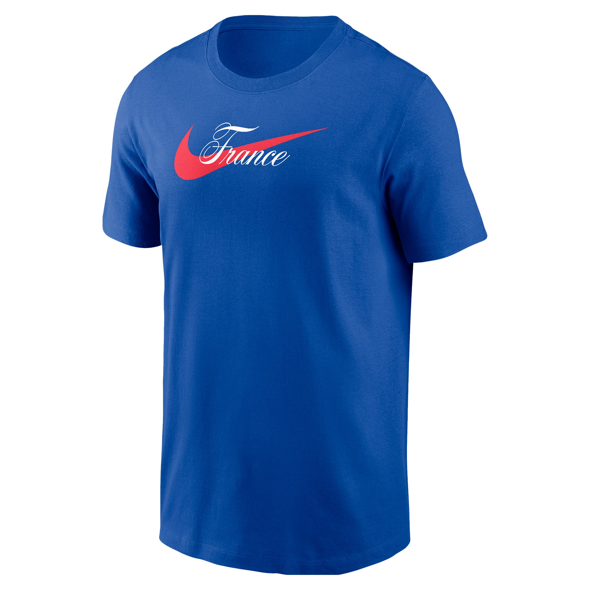 france national team nike team wordmark swoosh core t-shirt – royal Collection | Australia Football Jerseys And World Cup Kits