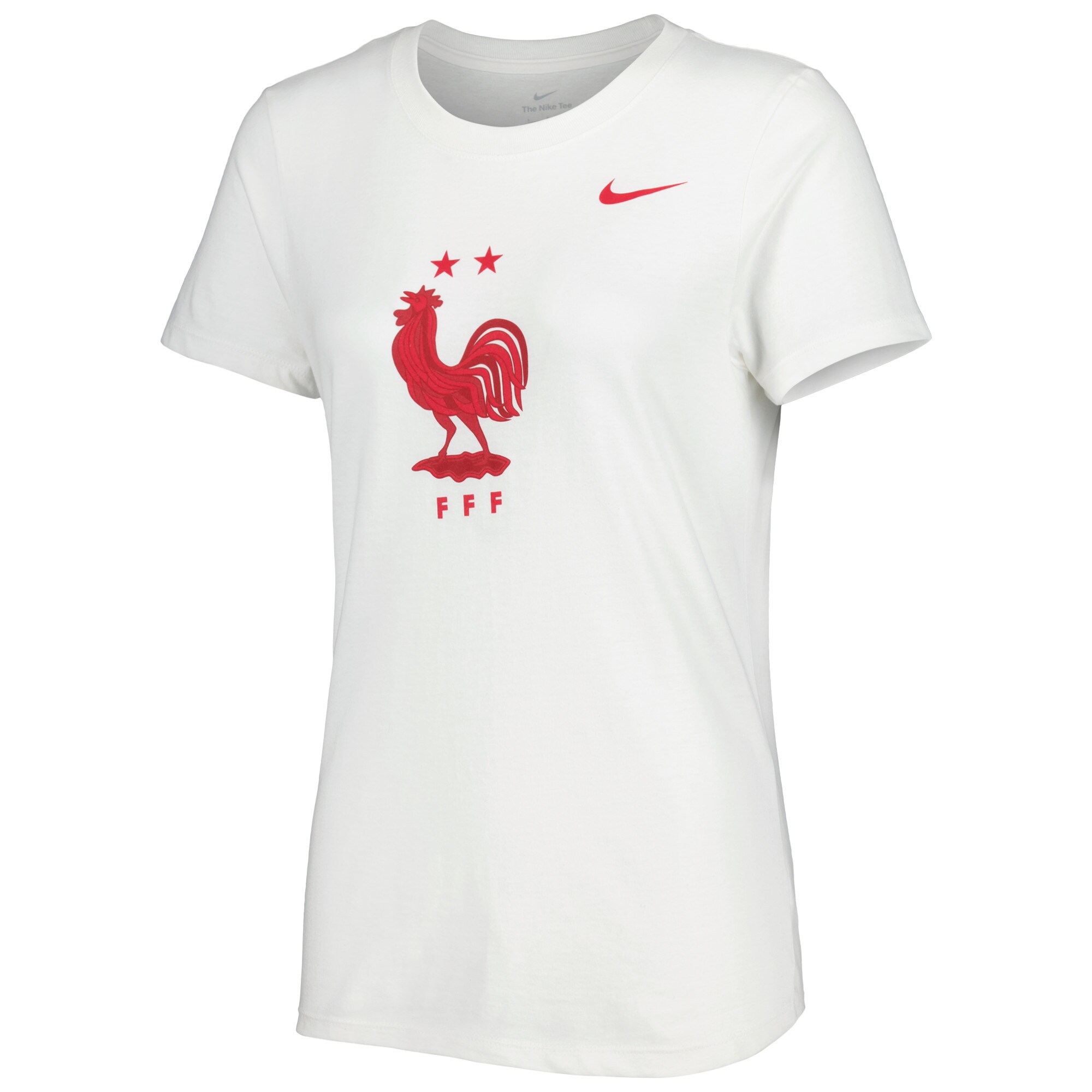 france national team nike womens club crest t-shirt – white Collection | Australia Football Jerseys And World Cup Kits