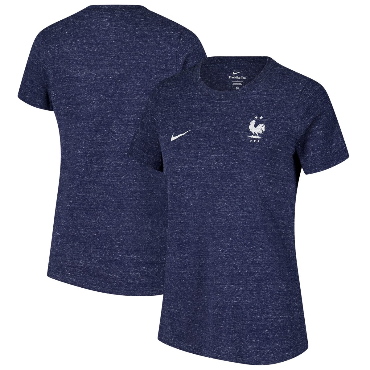 france national team nike womens crest varsity t-shirt – heather navy Collection | Australia Football Jerseys And World Cup Kits