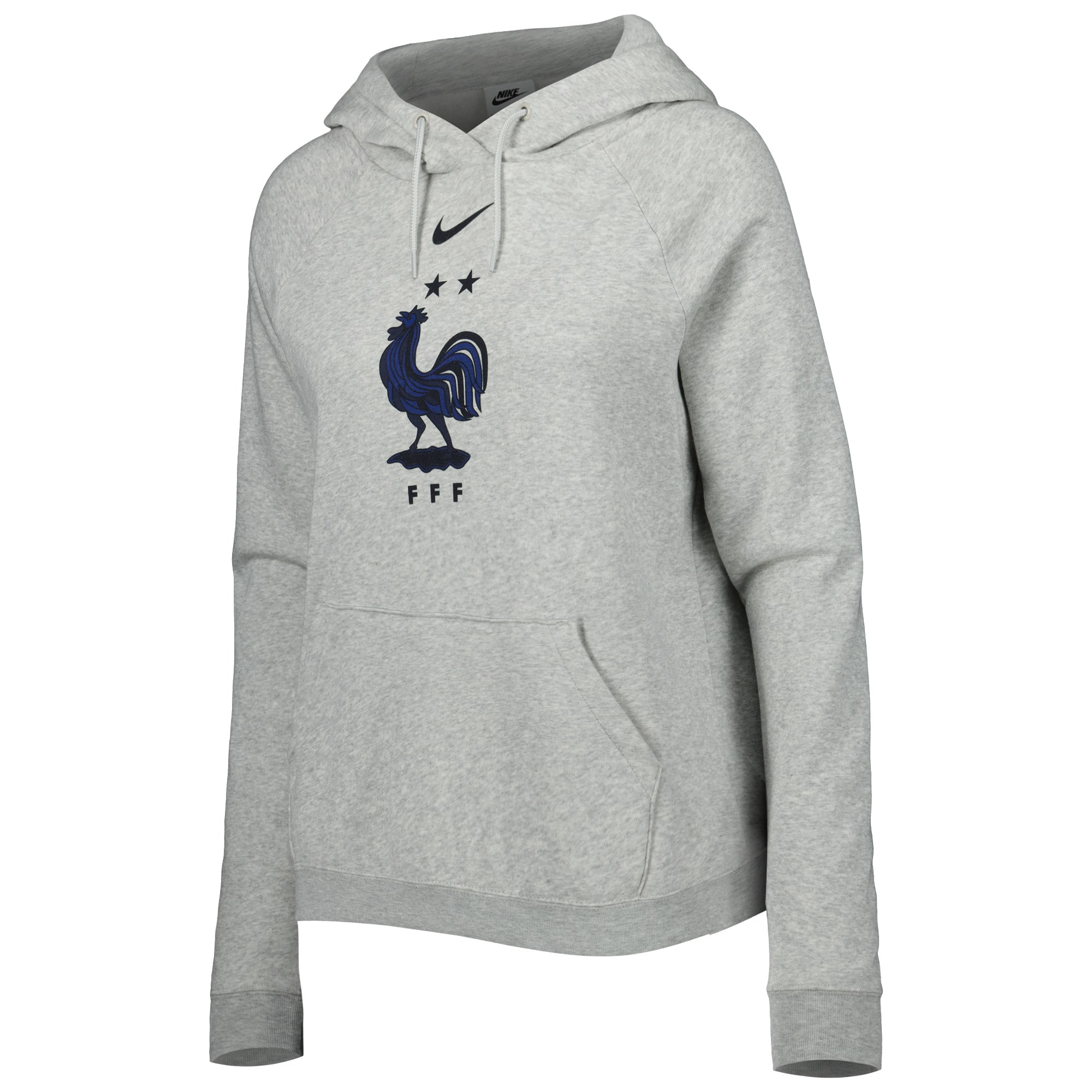 france national team nike womens varsity raglan tri-blend pullover hoodie – heather gray Collection | Australia Football Jerseys And World Cup Kits