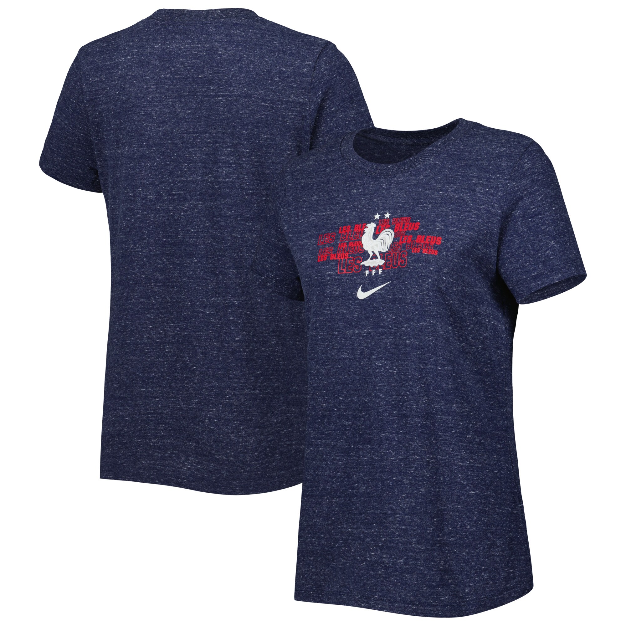 france national team nike womens varsity space-dye t-shirt – navy Collection | Australia Football Jerseys And World Cup Kits