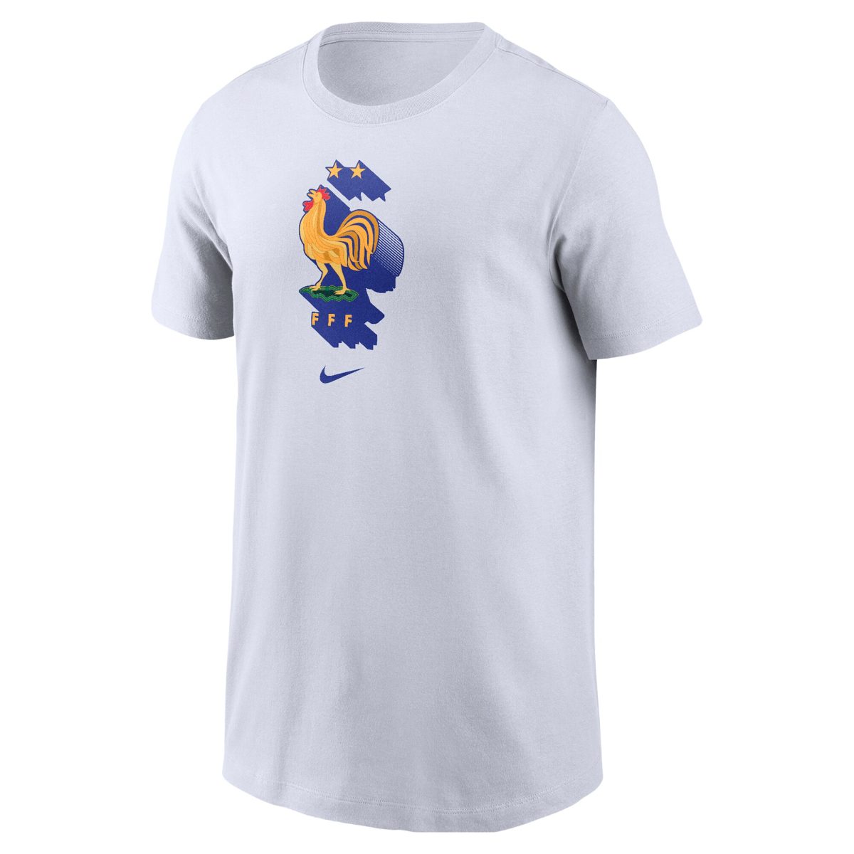 france national team nike youth crest core t-shirt – white Collection | Australia Football Jerseys And World Cup Kits