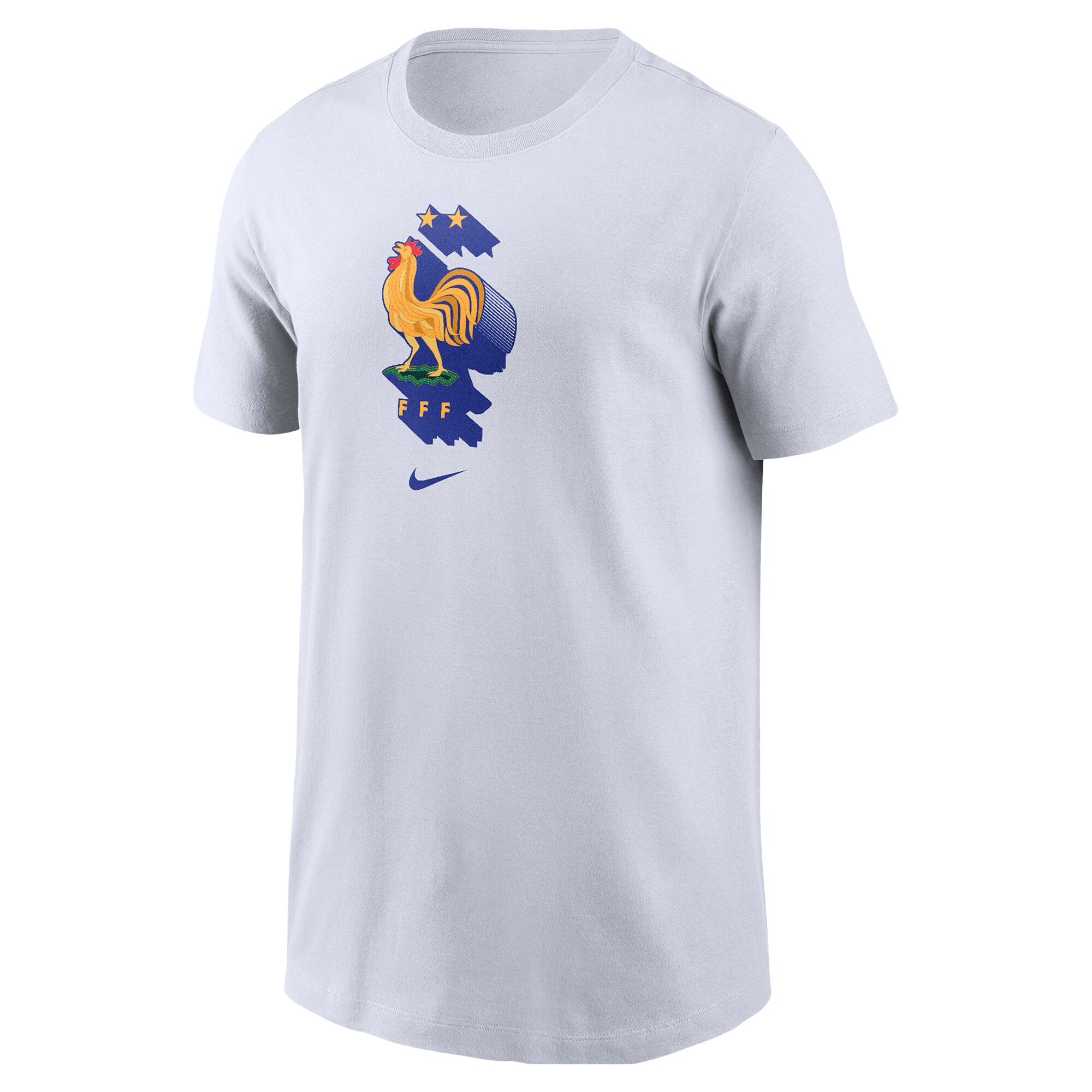 france national team nike youth crest core t-shirt – white Collection | Australia Football Jerseys And World Cup Kits