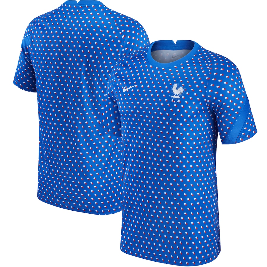 france womens national team nike 202122 pre-match top – blue Collection | Australia Football Jerseys And World Cup Kits