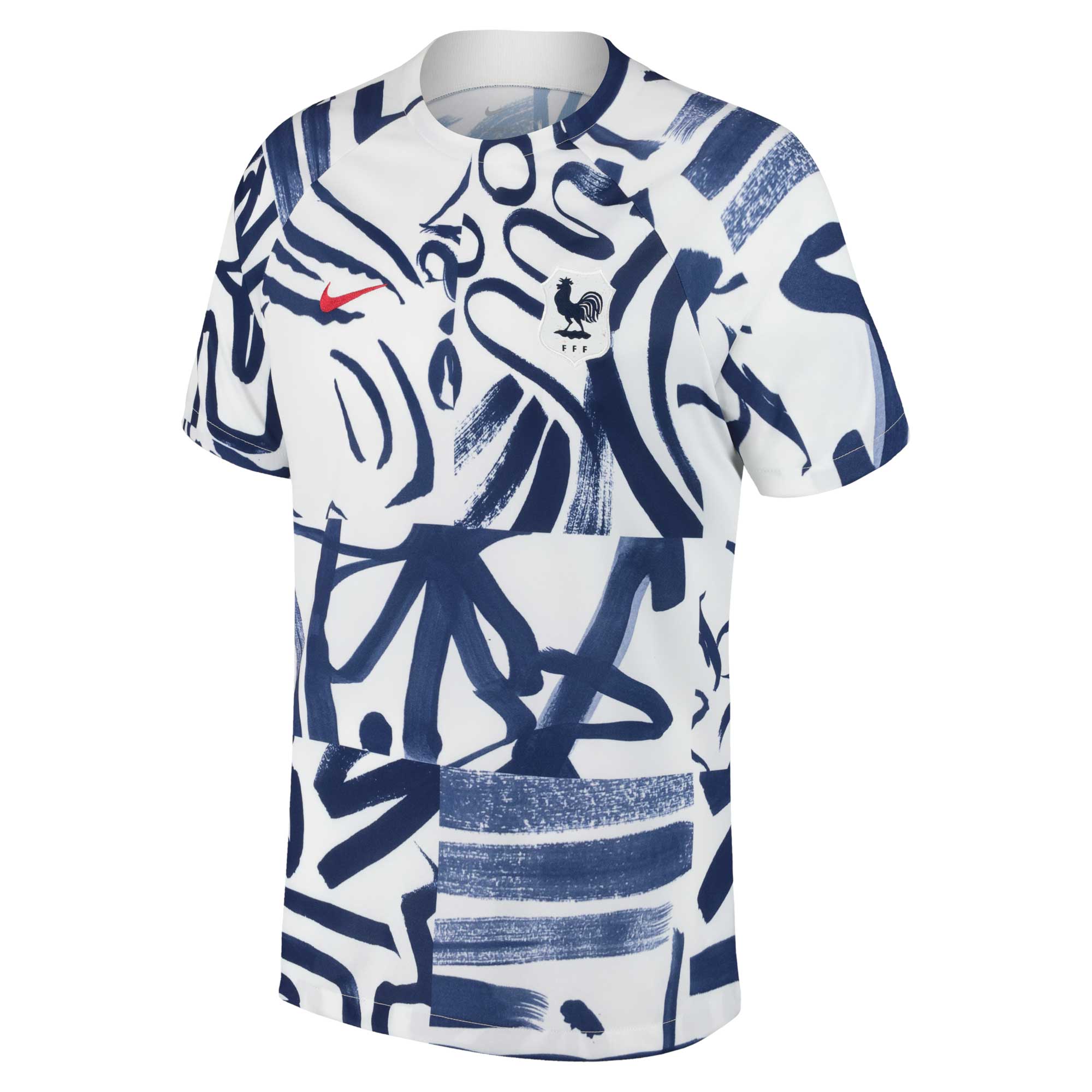 france womens national team nike 2023 academy pro pre-match top – white Collection | Australia Football Jerseys And World Cup Kits