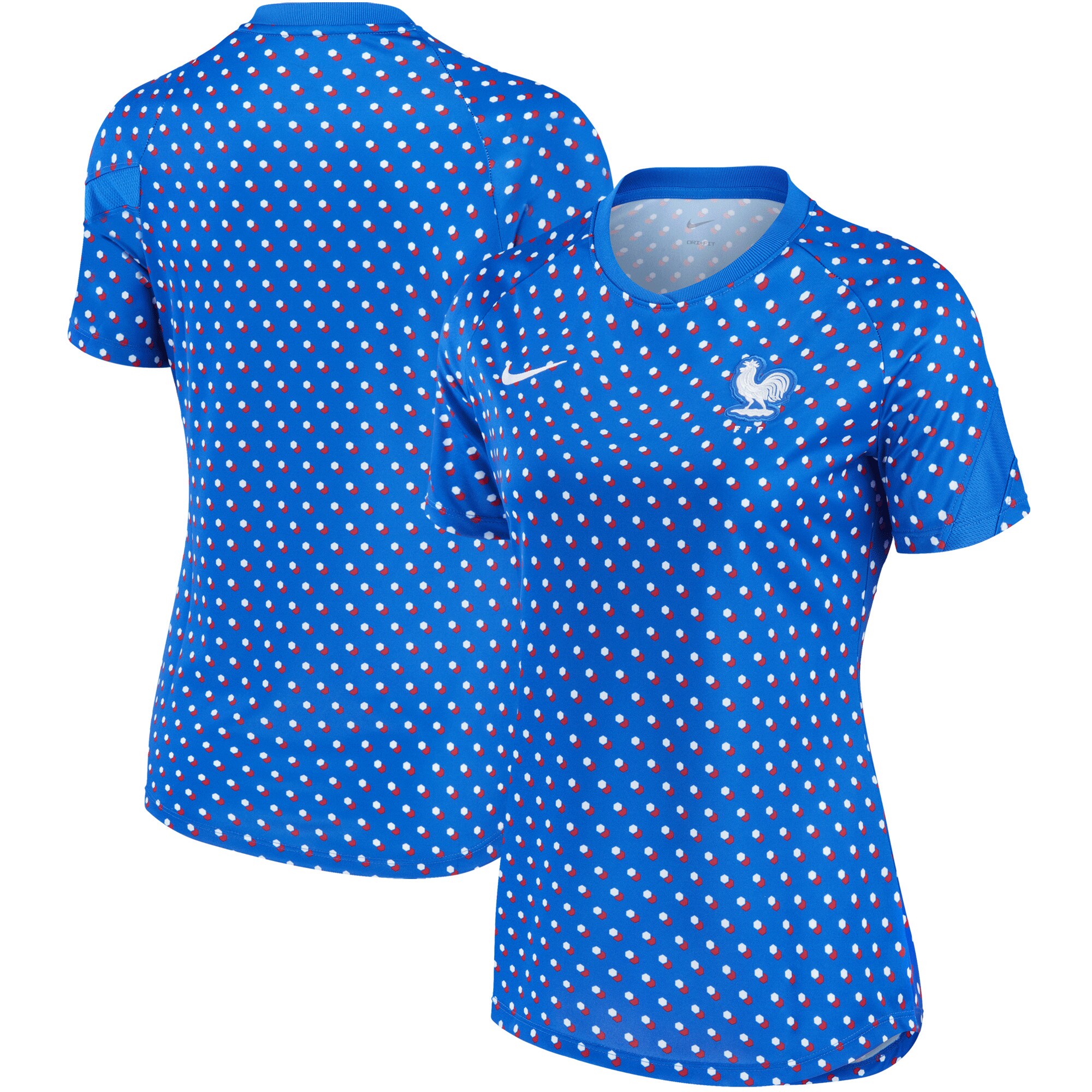 france womens national team nike womens 202223 away pre-match performance top – blue Collection | Australia Football Jerseys And World Cup Kits