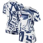 france womens national team nike womens 2023 pre-match top – white Collection | Australia Football Jerseys And World Cup Kits