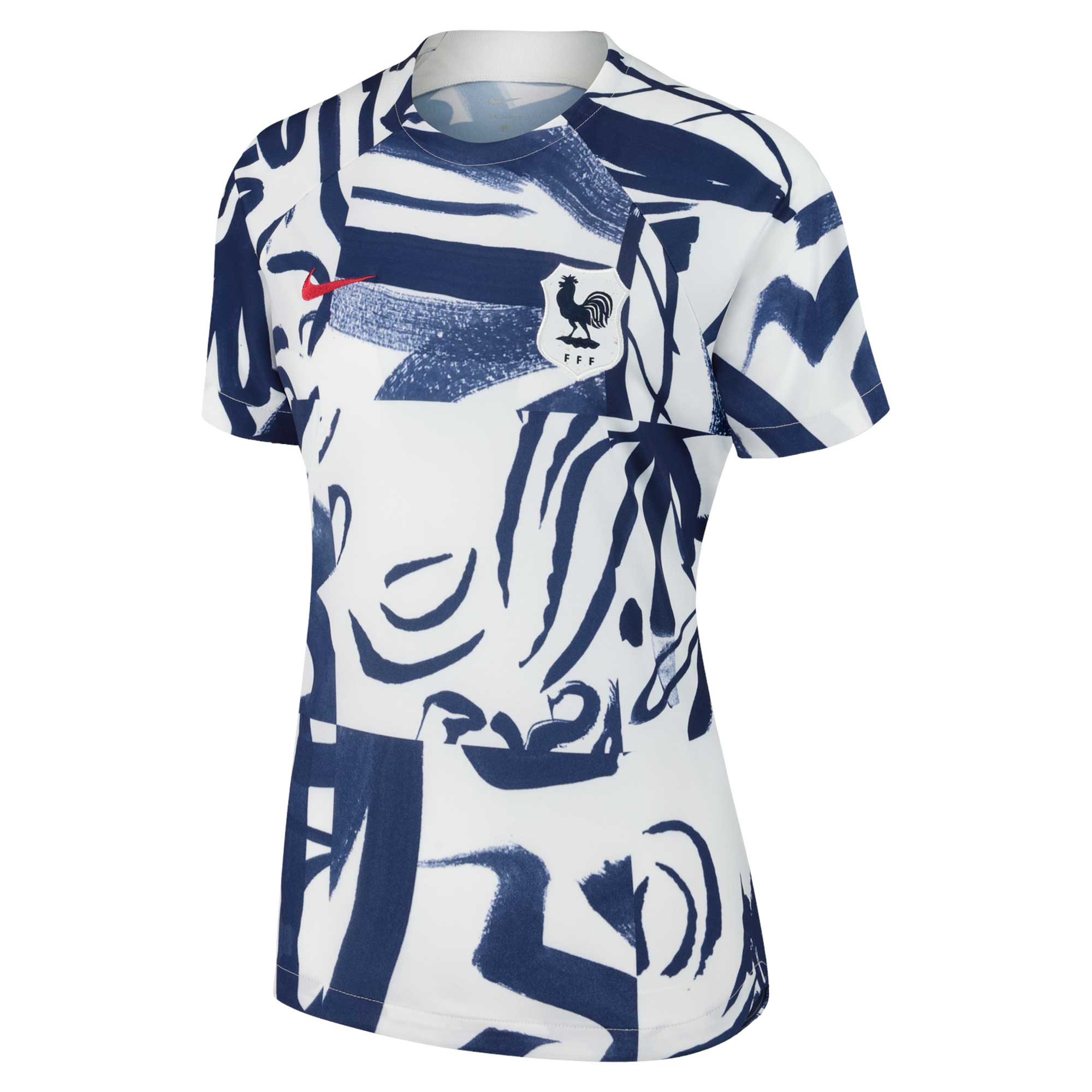 france womens national team nike womens 2023 pre-match top – white Collection | Australia Football Jerseys And World Cup Kits