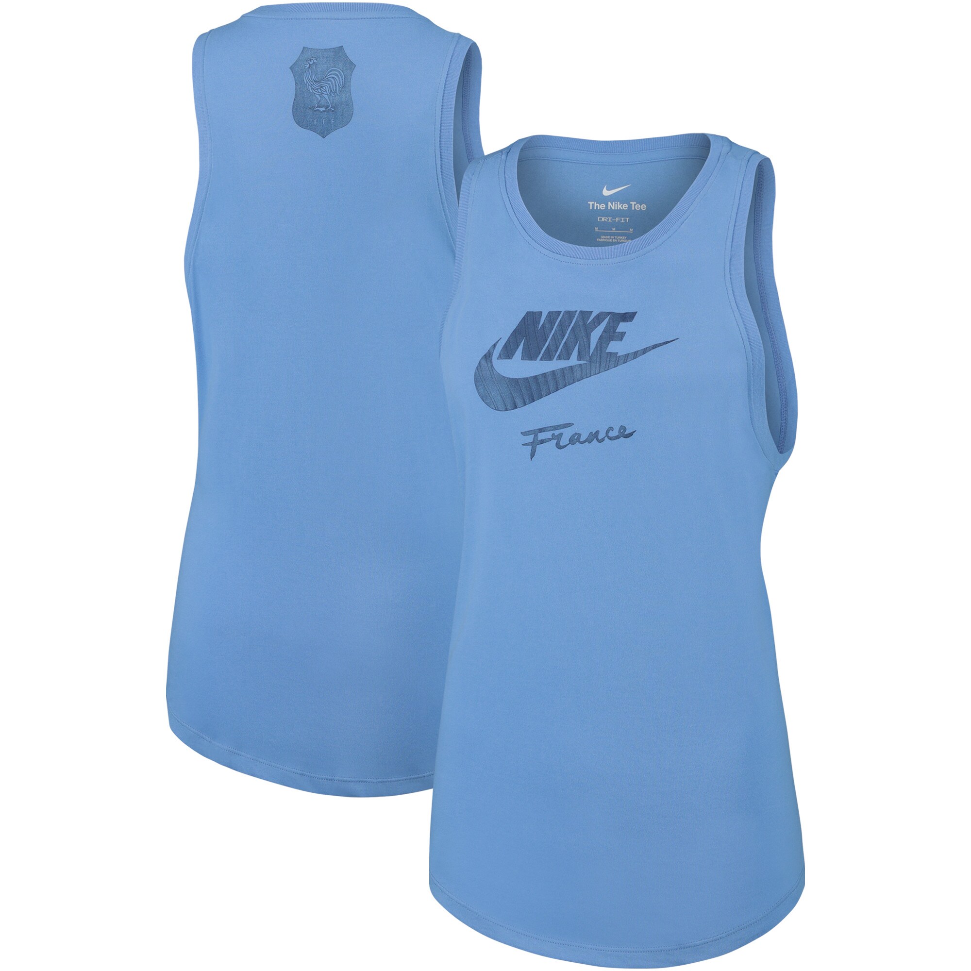 france womens national team nike womens futura tank top – blue Collection | Australia Football Jerseys And World Cup Kits