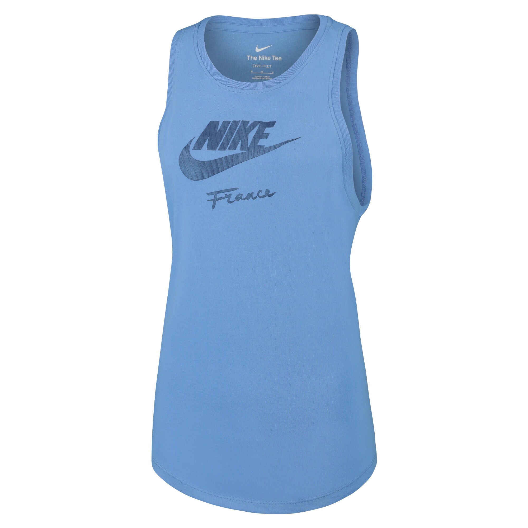 france womens national team nike womens futura tank top – blue Collection | Australia Football Jerseys And World Cup Kits