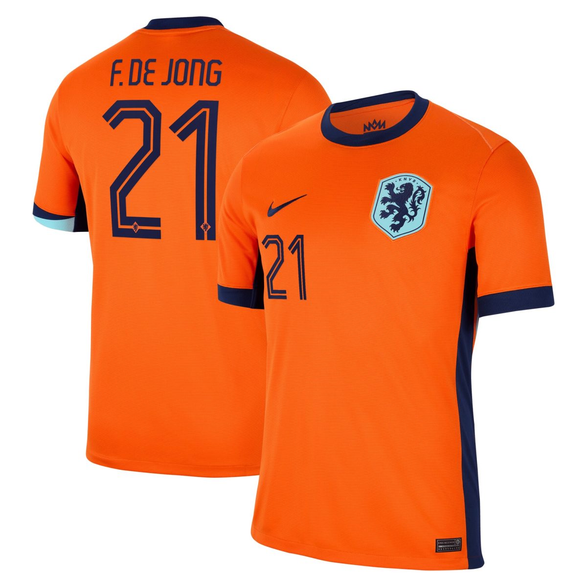 frenkie de jong netherlands national team nike 2024 home replica jersey – orange Collection | Australia Football Jerseys And World Cup Kits