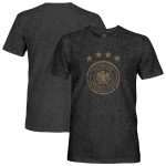 germany national team 1863fc mono badge vintage tri-blend t-shirt – heather black Collection | Australia Football Jerseys And World Cup Kits