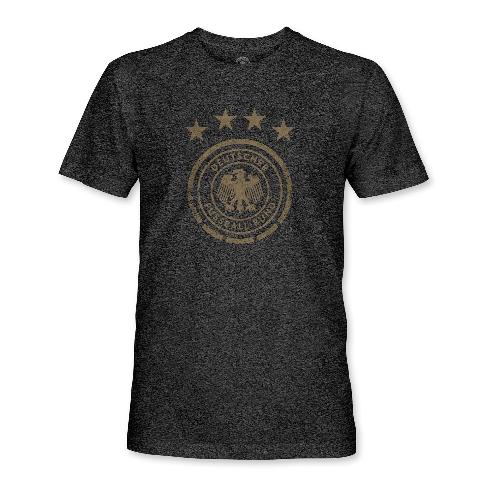 germany national team 1863fc mono badge vintage tri-blend t-shirt – heather black Collection | Australia Football Jerseys And World Cup Kits