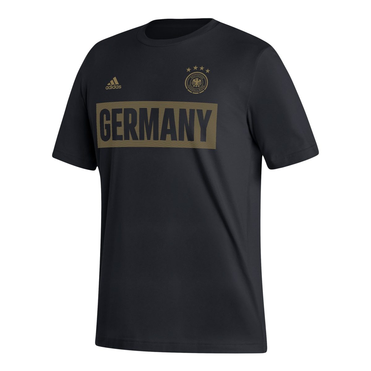 germany national team adidas culture bar t-shirt – black Collection | Australia Football Jerseys And World Cup Kits