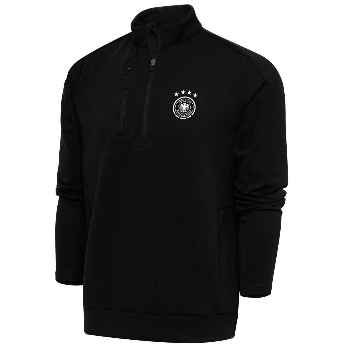 germany national team genesis quarter-zip pullover – black Collection | Australia Football Jerseys And World Cup Kits