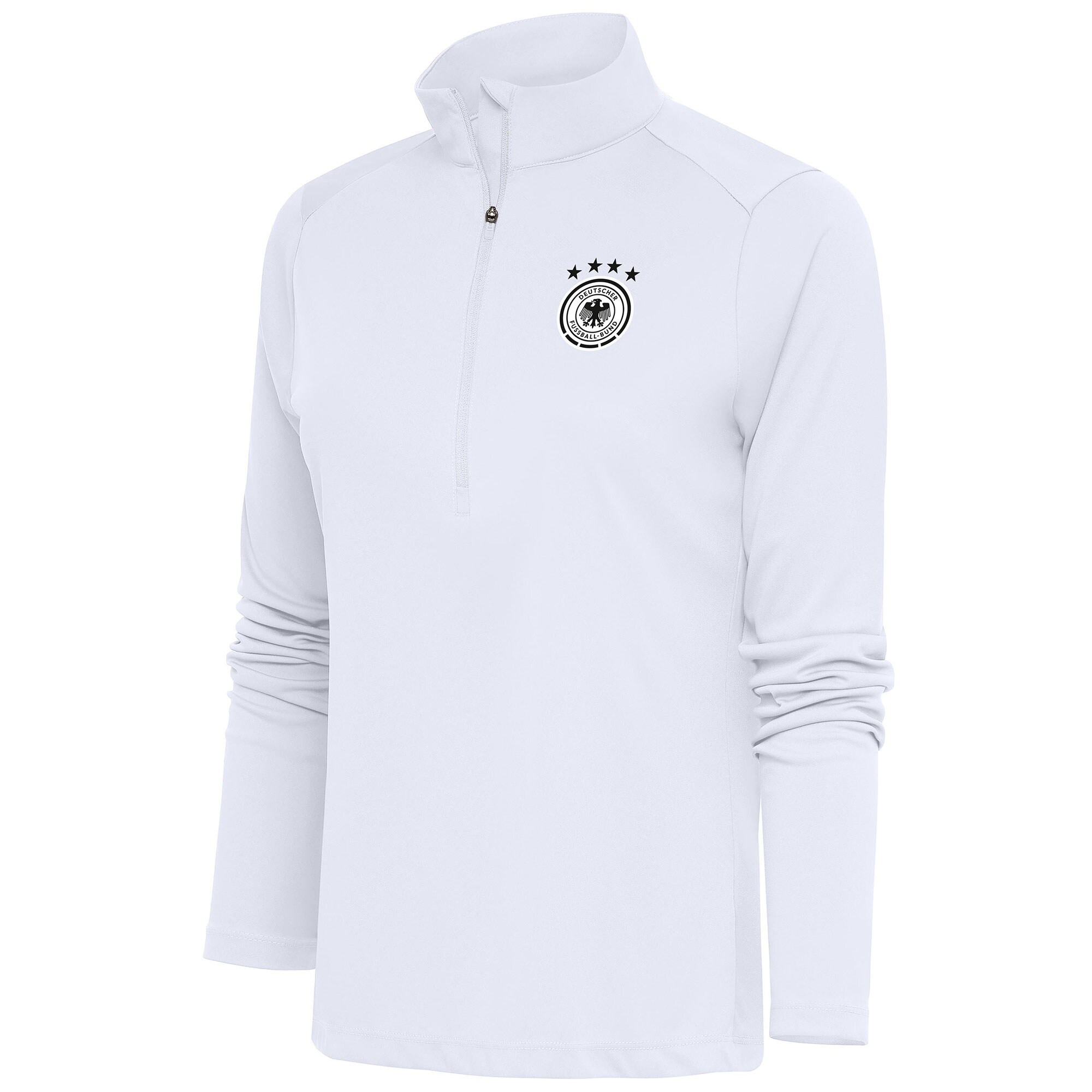 germany national team womens statement half-zip pullover – white Collection | Australia Football Jerseys And World Cup Kits