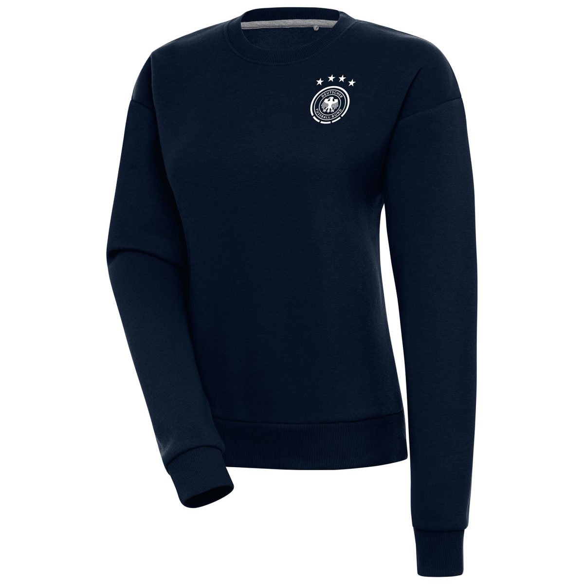 germany national team womens takeover crewneck pullover sweatshirt – navy Collection | Australia Football Jerseys And World Cup Kits