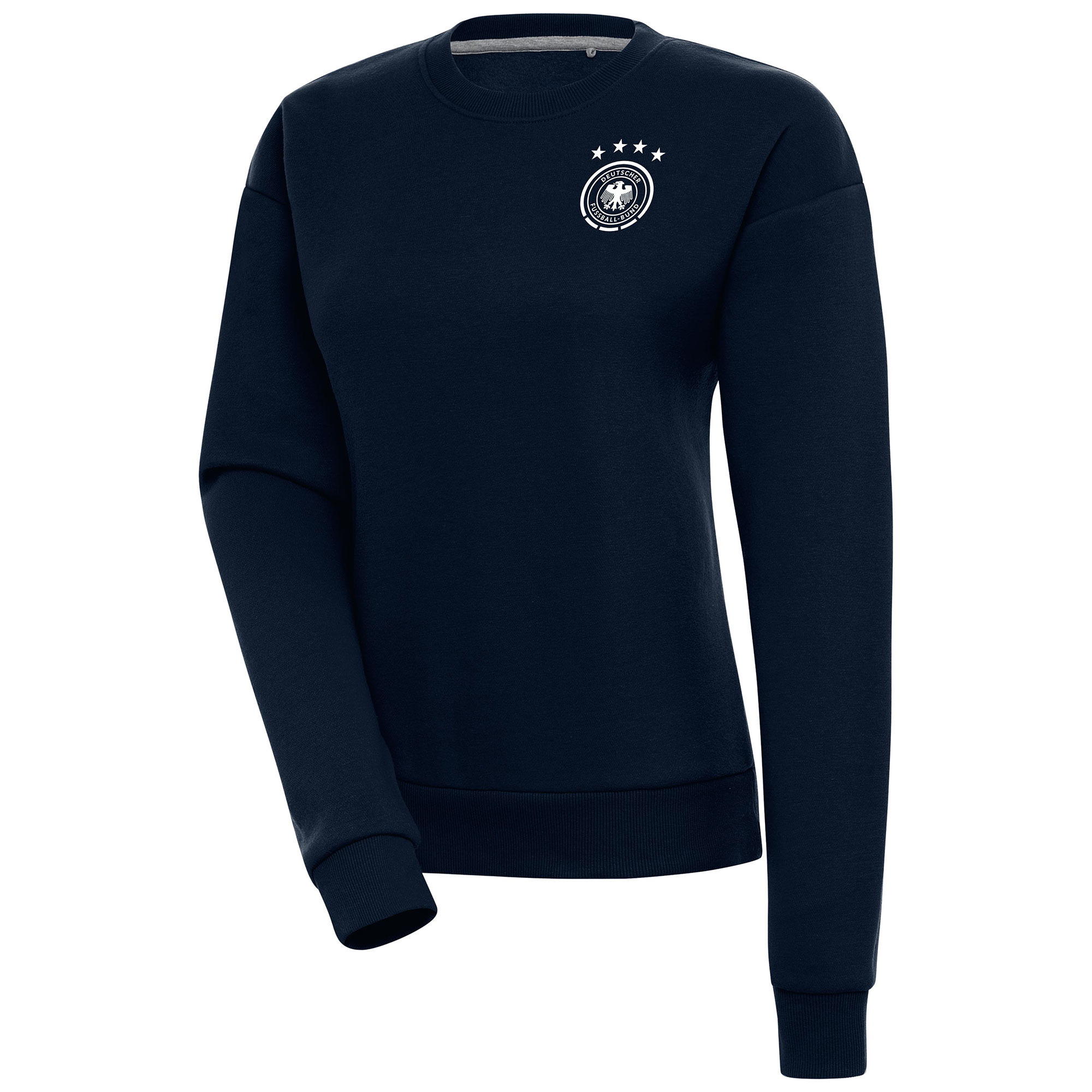 germany national team womens takeover crewneck pullover sweatshirt – navy Collection | Australia Football Jerseys And World Cup Kits