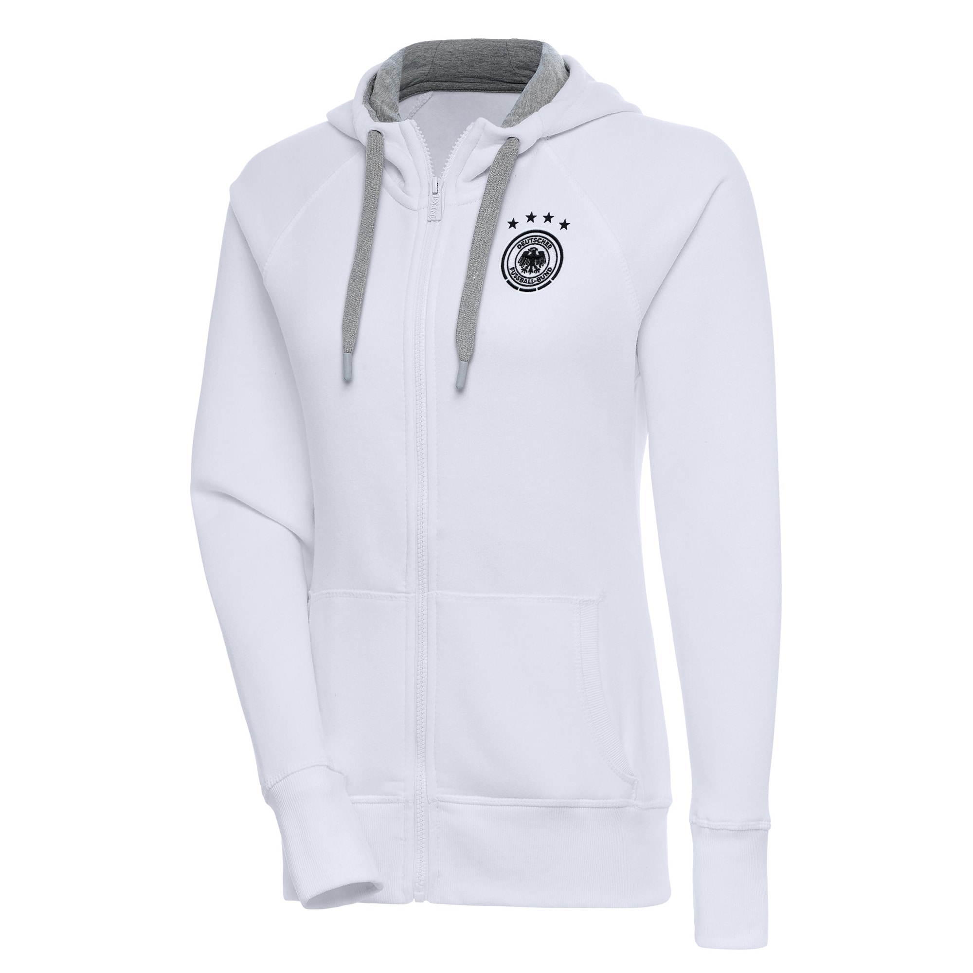 germany national team womens takeover full-zip hoodie – white Collection | Australia Football Jerseys And World Cup Kits