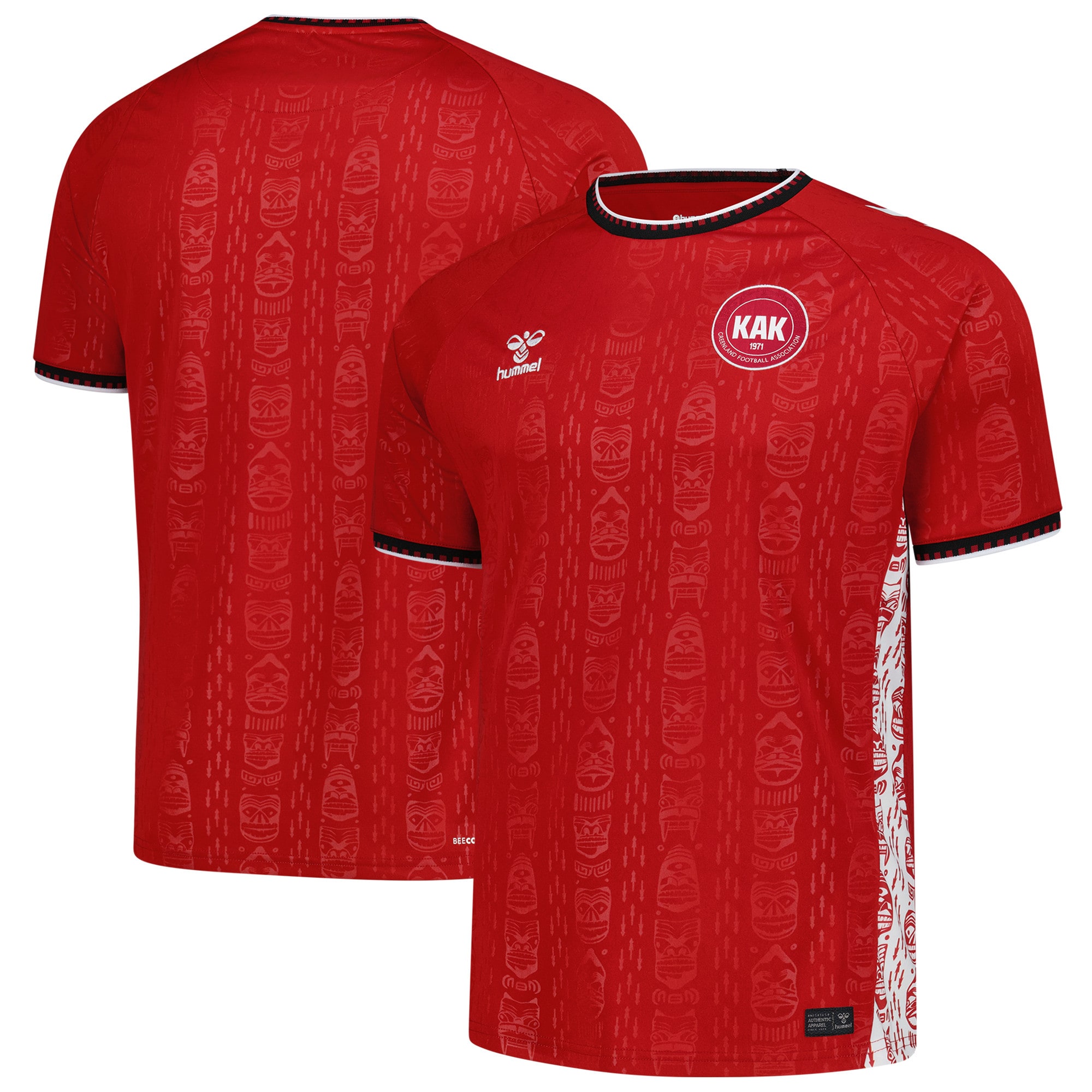 greenland national team hummel 2025 home replica jersey – red Collection | Australia Football Jerseys And World Cup Kits