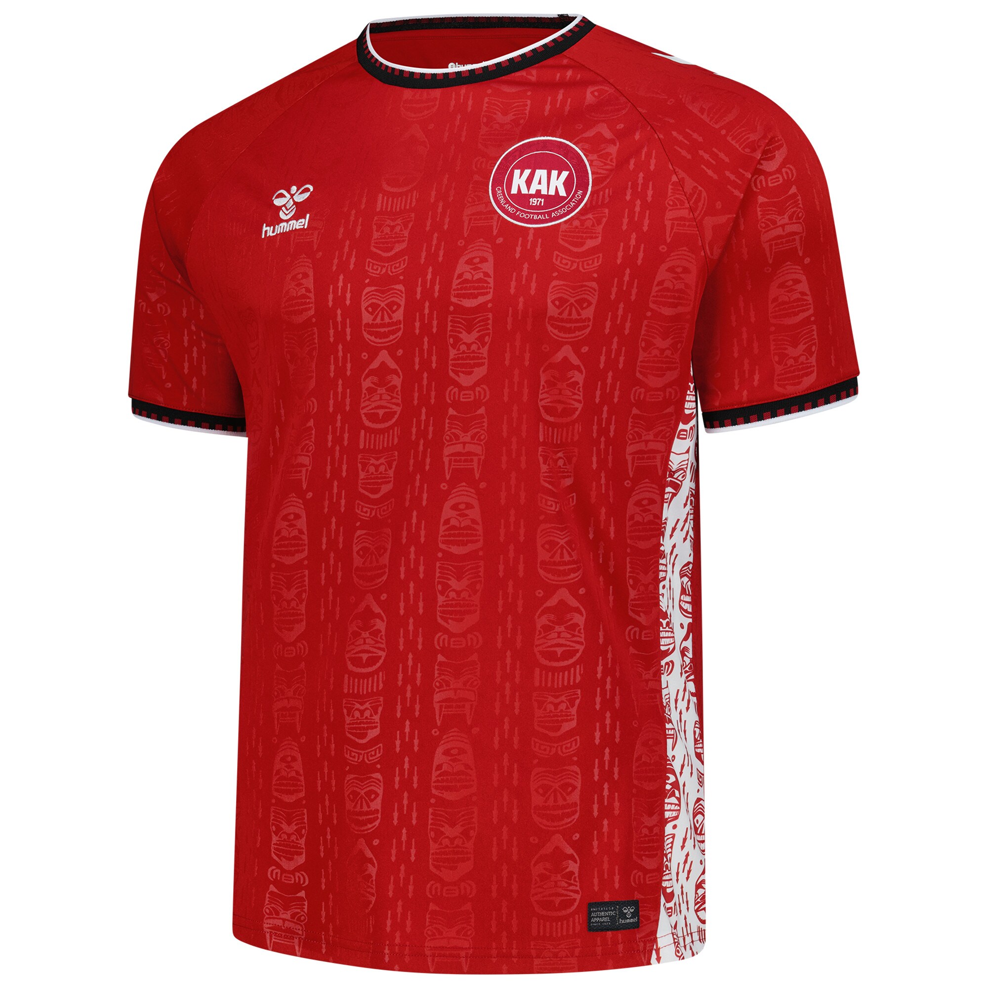 greenland national team hummel 2025 home replica jersey – red Collection | Australia Football Jerseys And World Cup Kits