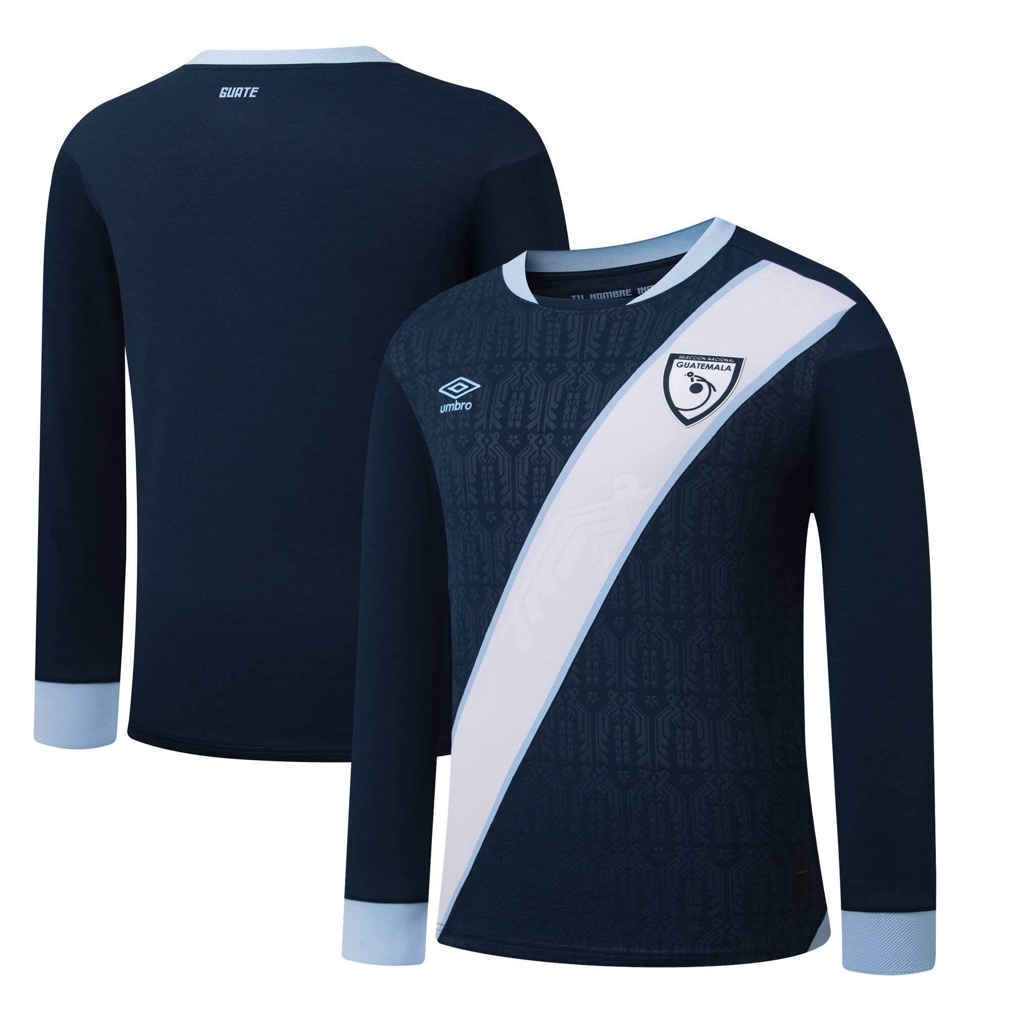 guatemala national team umbro 2025 away replica long sleeve jersey – navy Collection | Australia Football Jerseys And World Cup Kits