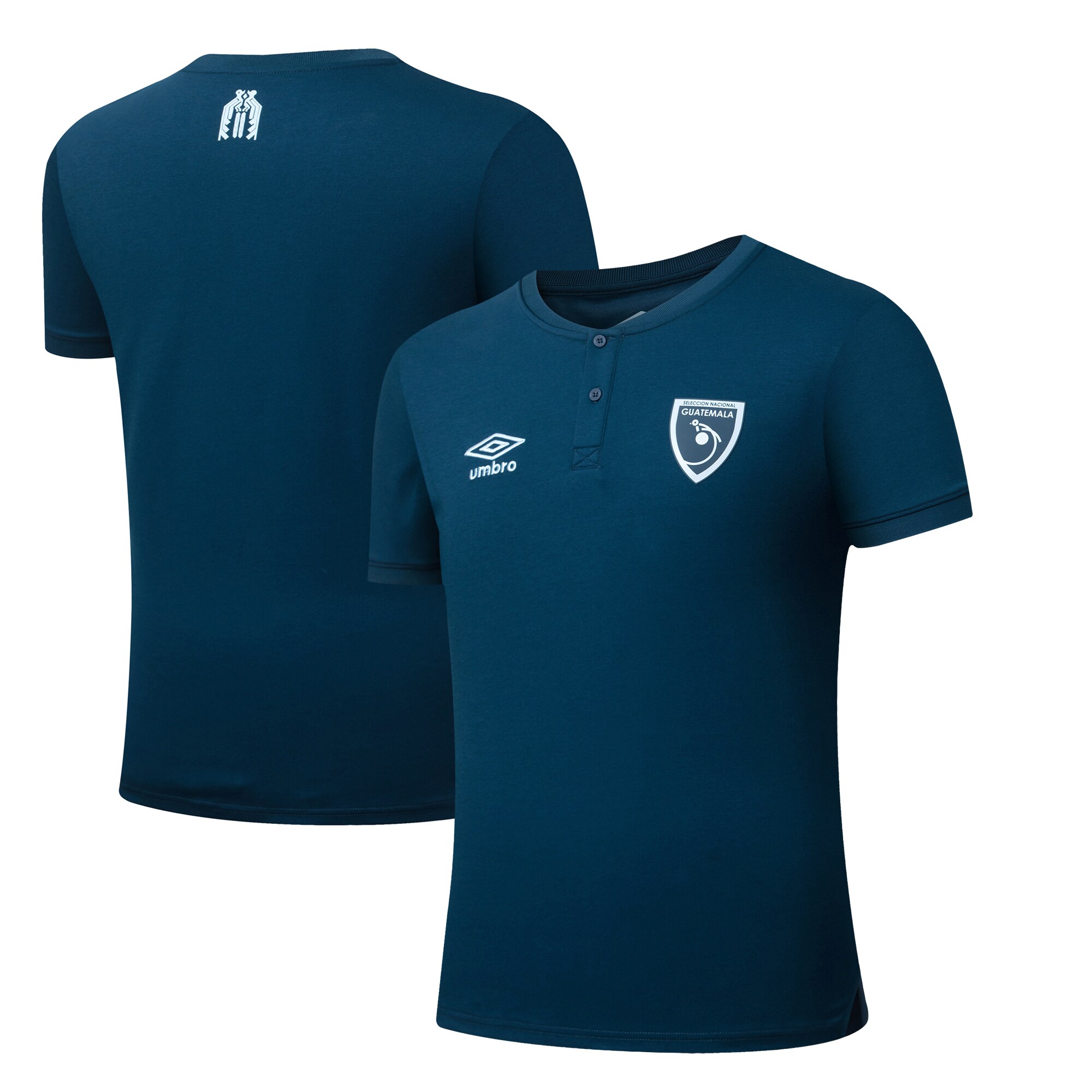 guatemala national team umbro 2025 crew neck polo – navy Collection | Australia Football Jerseys And World Cup Kits