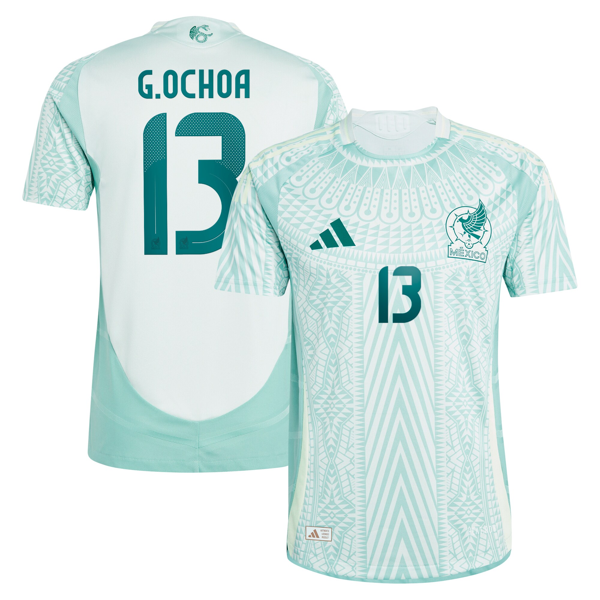 guillermo ochoa mexico national team adidas 2024 away authentic player jersey – green Collection | Australia Football Jerseys And World Cup Kits