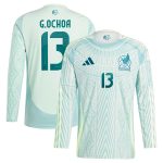 guillermo ochoa mexico national team adidas 2024 away replica player long sleeve jersey – green Collection | Australia Football Jerseys And World Cup Kits