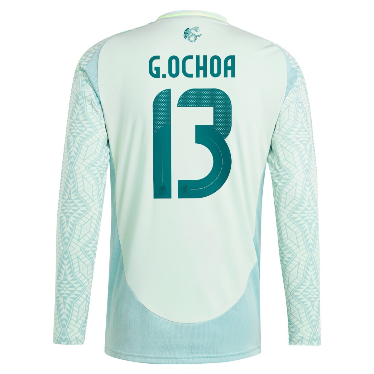 guillermo ochoa mexico national team adidas 2024 away replica player long sleeve jersey – green Collection | Australia Football Jerseys And World Cup Kits