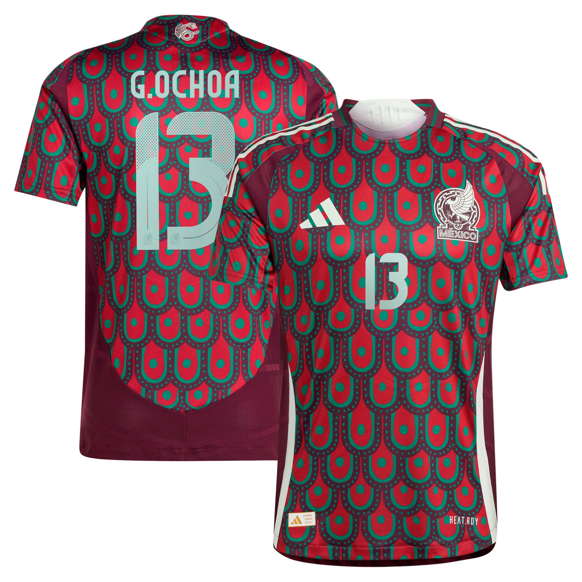 guillermo ochoa mexico national team adidas 2024 home authentic player jersey – burgundy Collection | Australia Football Jerseys And World Cup Kits